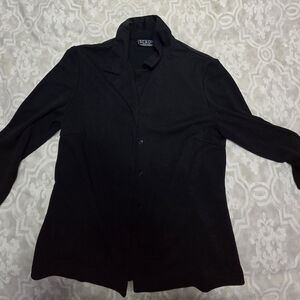 Tecero Black Women's Button-Up Tunic